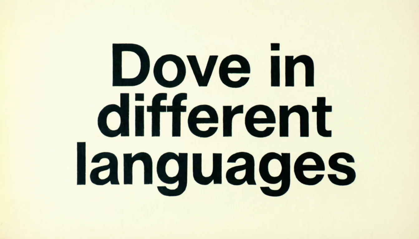 Dove in Different Languages – 70+ Ways to Say Dove Around the World