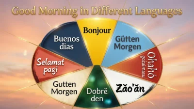 good morning in different languages