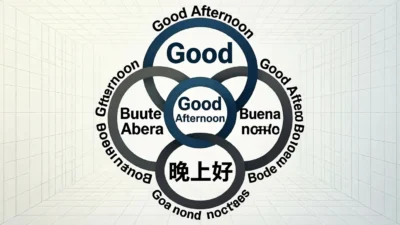 Good Afternoon in Different Languages