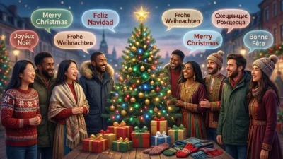 Merry Christmas in Different Languages