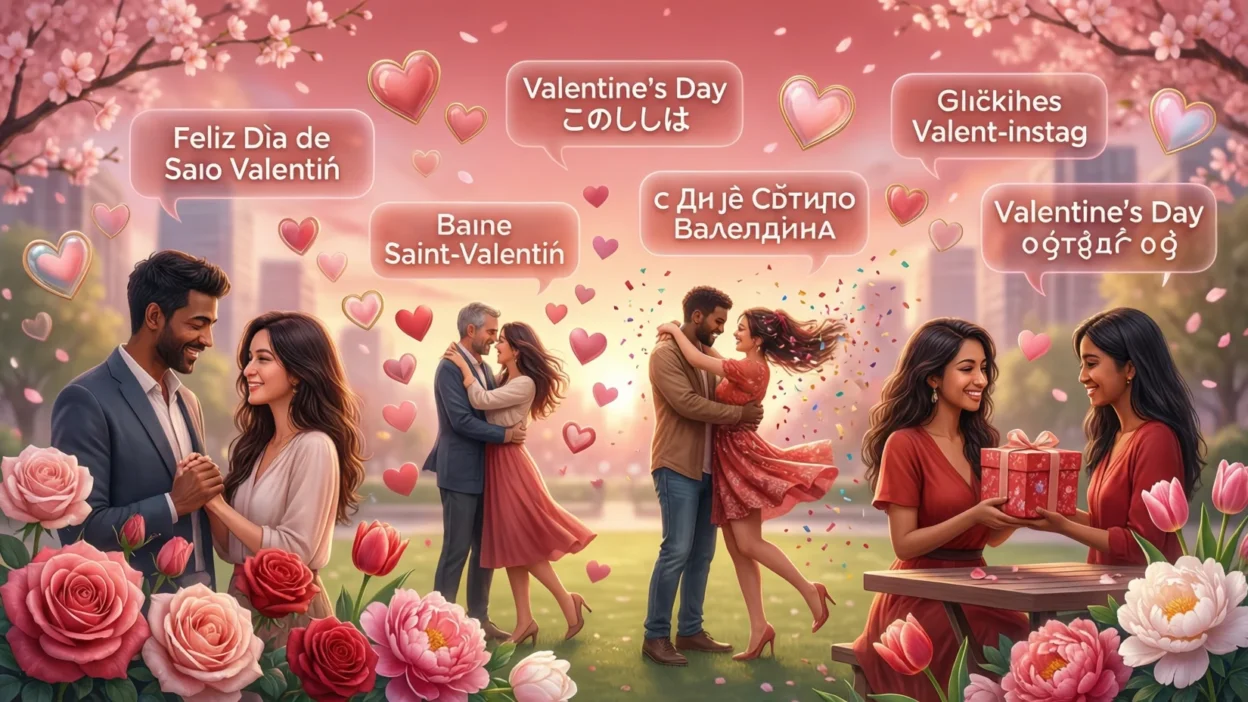 Happy Valentine’s Day in Different Languages