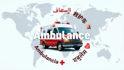 Ambulance in Different Languages