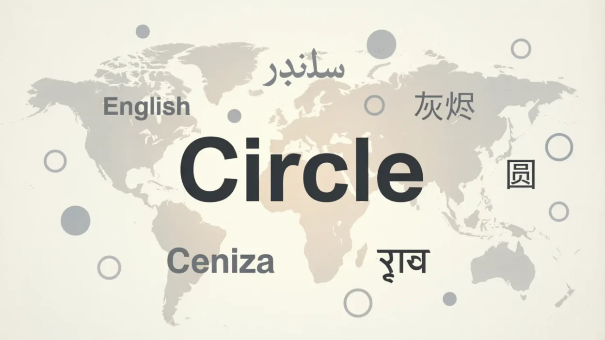 Circle in Different Languages