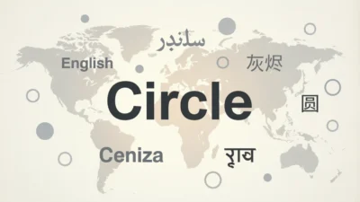 Circle in Different Languages