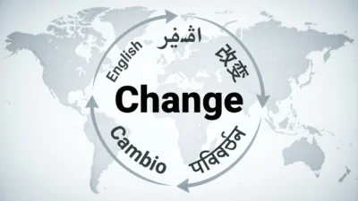 Change in Different Languages
