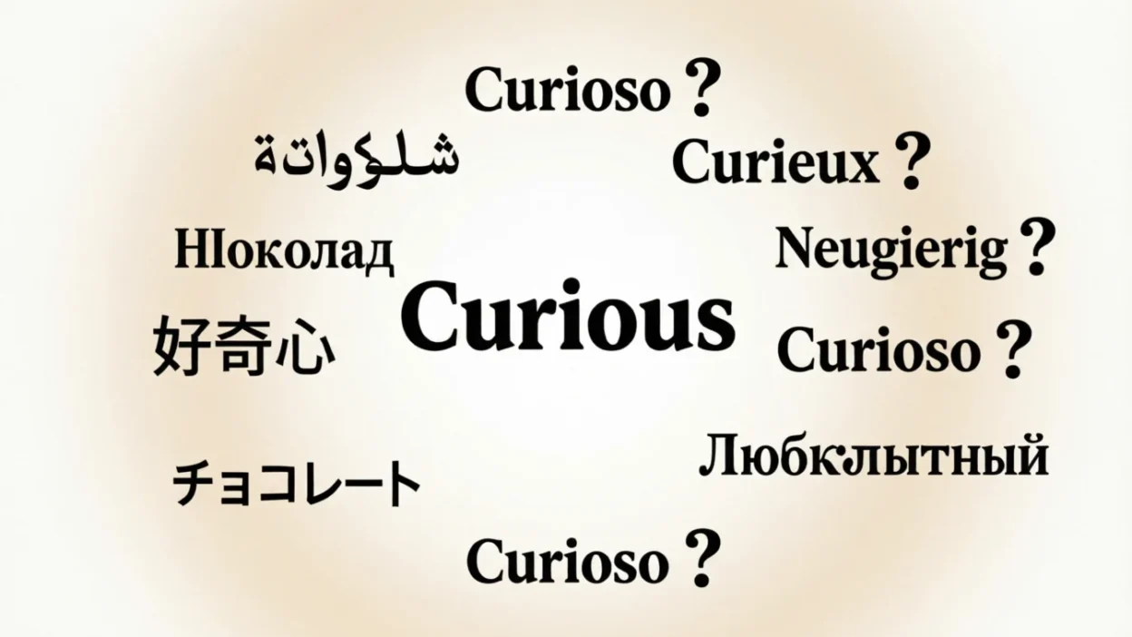 Curious in Different Languages