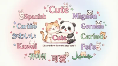Cute in Different Languages