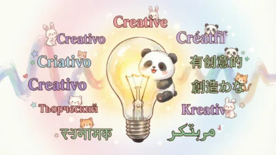 Creative in Different Languages