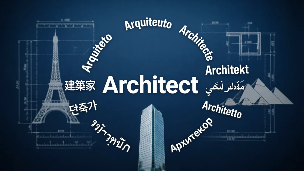 Architect in Different Languages
