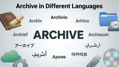 Archive in Different Languages