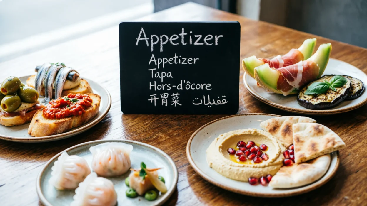 Appetizer in Different Languages