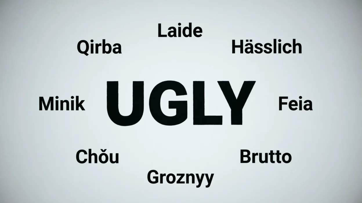 Ugly in Different Languages