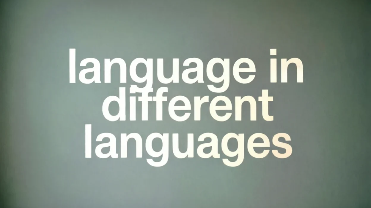 Language in Different Languages