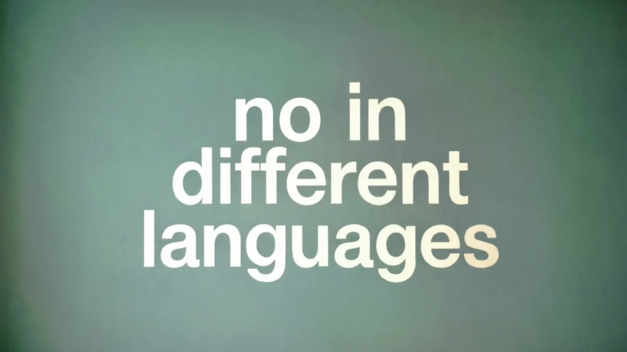 No in Different Languages