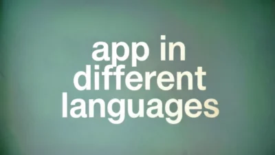 App in Different Languages