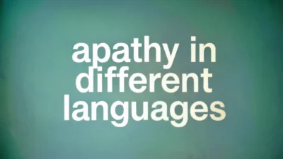Apathy in Different Languages