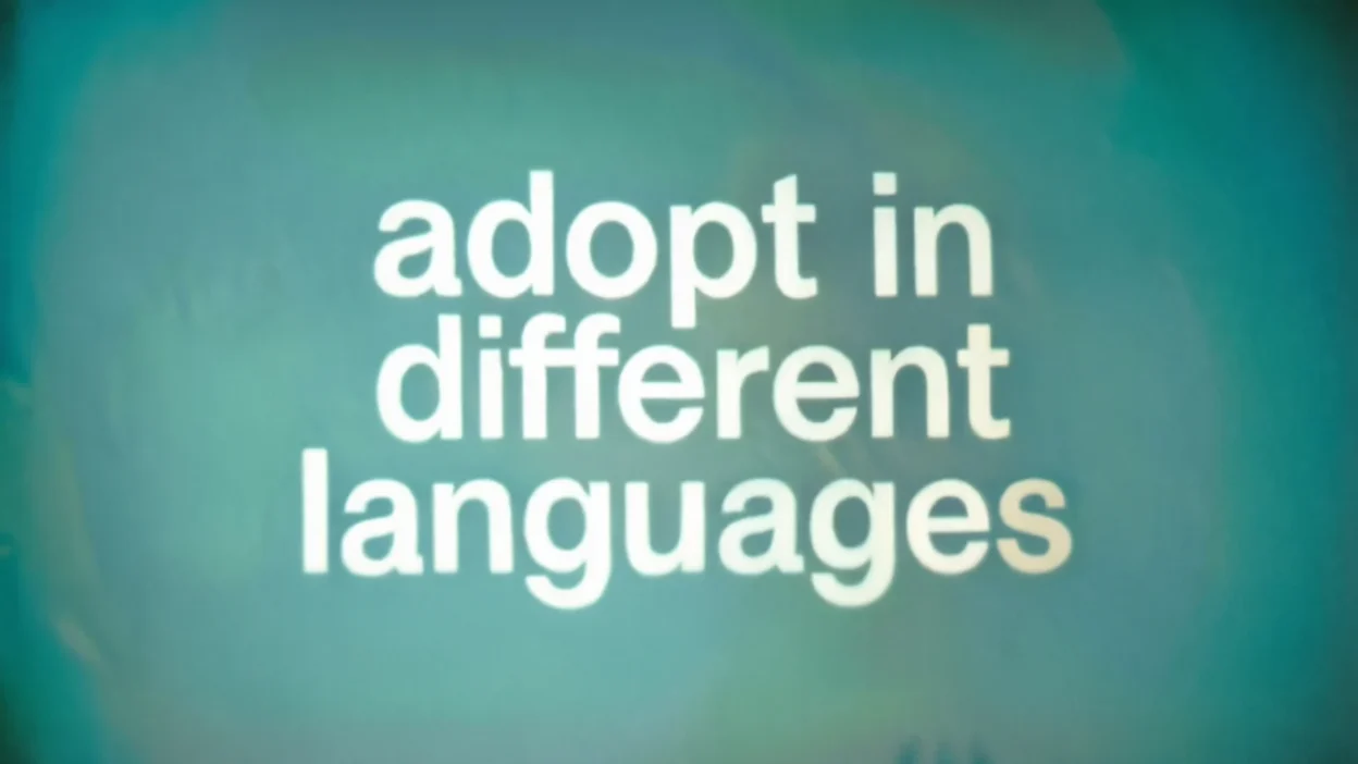 Adopt in Different Languages