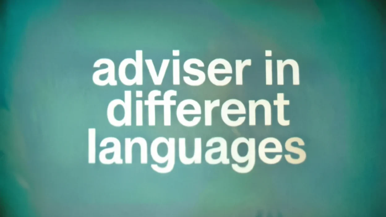 Adviser in Different Languages
