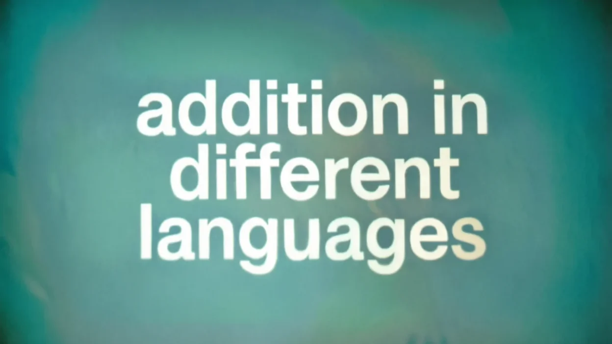Addition in Different Languages