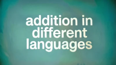 Addition in Different Languages