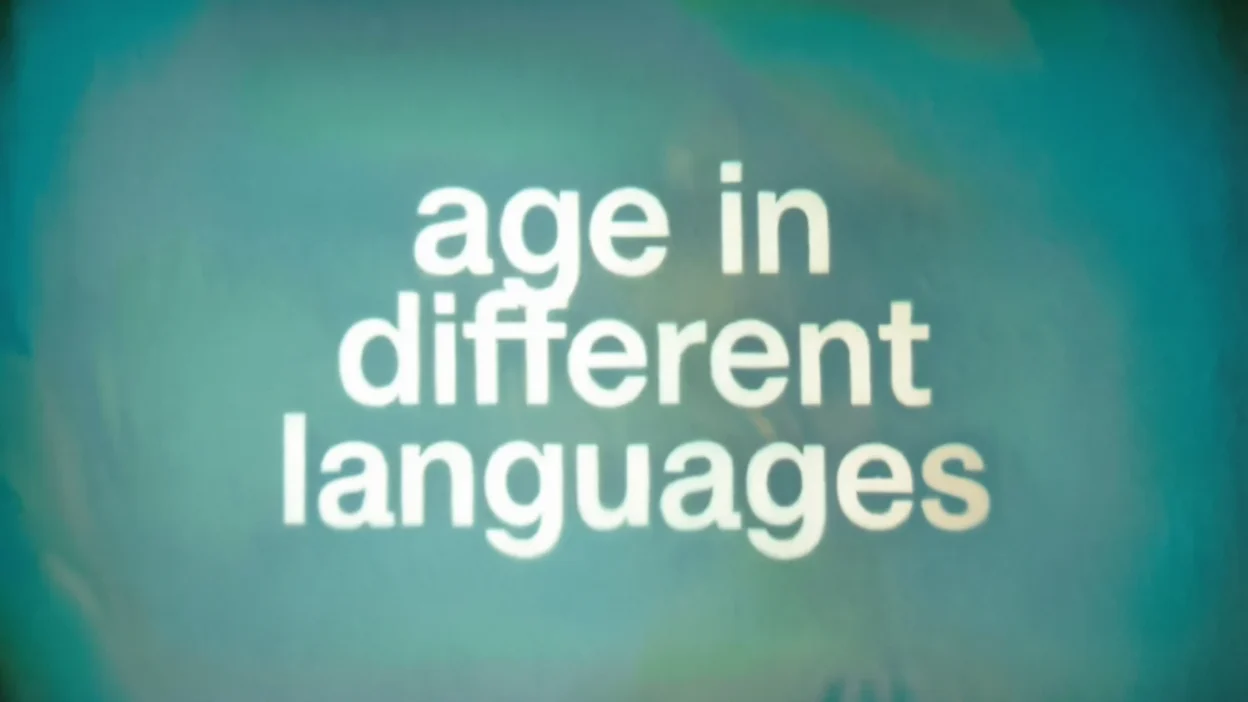 Age in Different Languages