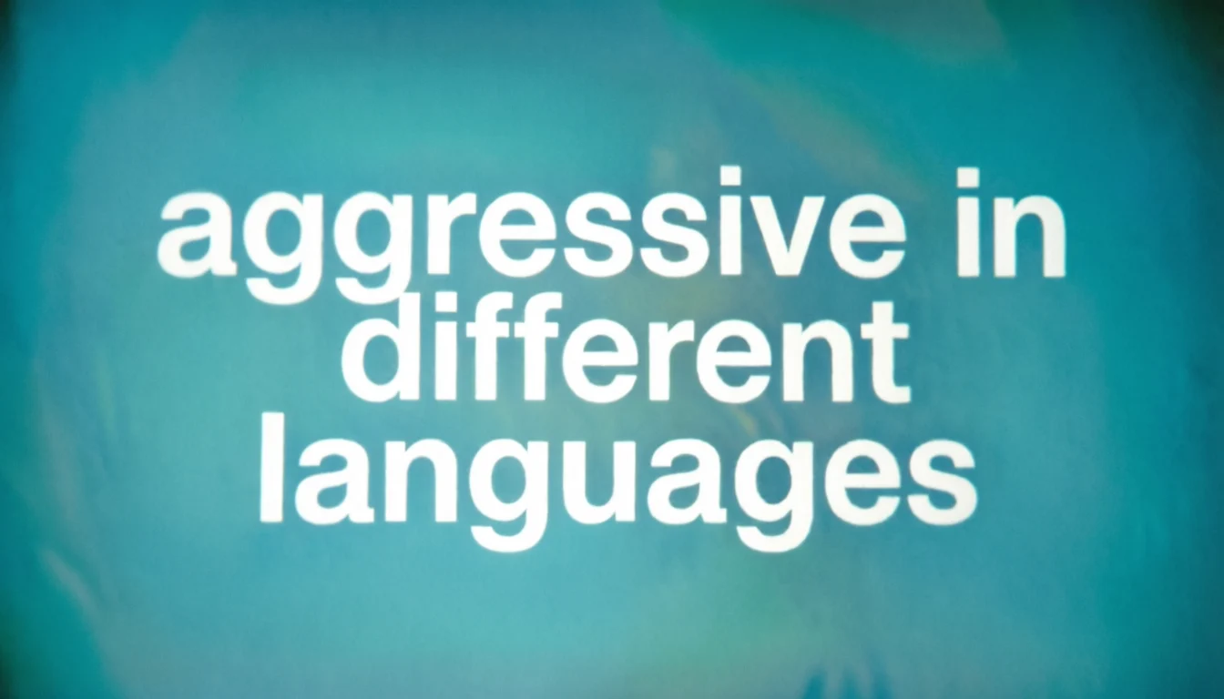 Aggressive in Different Languages: 70 Powerful Ways to Say “Aggressive ...