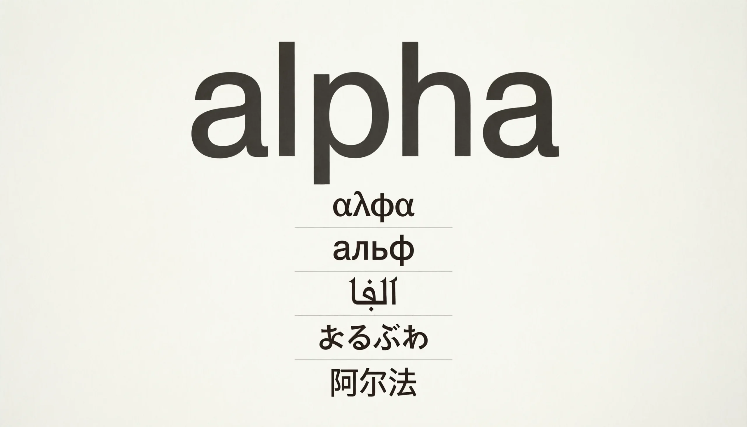 Alpha in Different Languages: 70+ Translations, Meanings, and Everyday ...