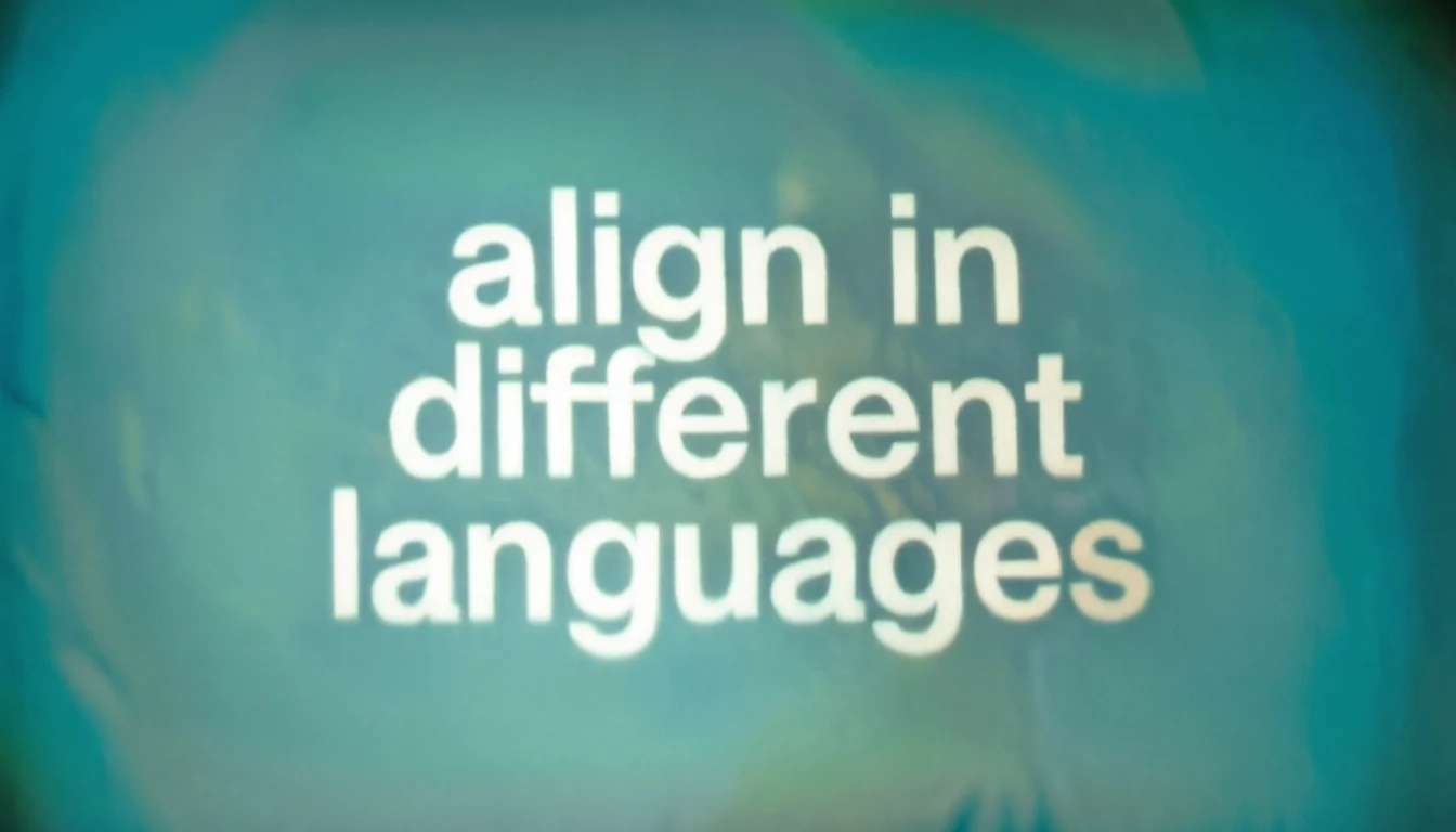 Align in Different Languages: 70+ Ways to Say “Align” Around the World