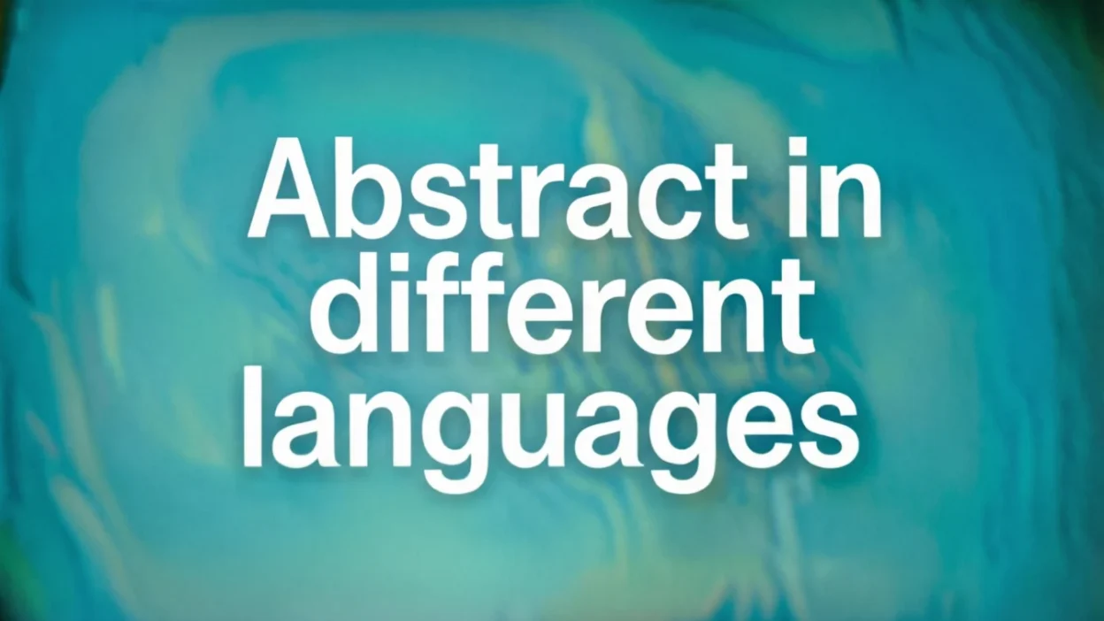 Abstract in Different Languages