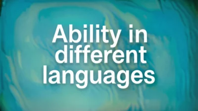 Ability in Different Languages