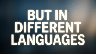 But in Different Languages