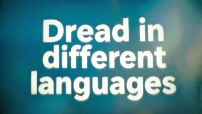 Dread in Different Languages