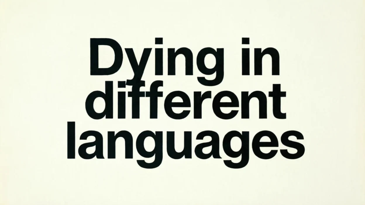 Dying in Different Languages