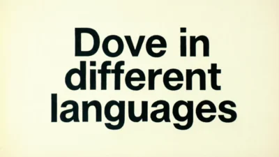 Dove in Different Languages