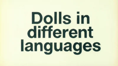 Dolls in Different Languages