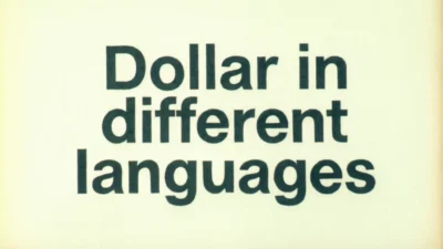 Dollar in Different Languages