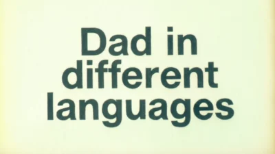 Dad in Different Languages