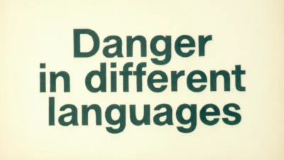 Danger in Different Languages