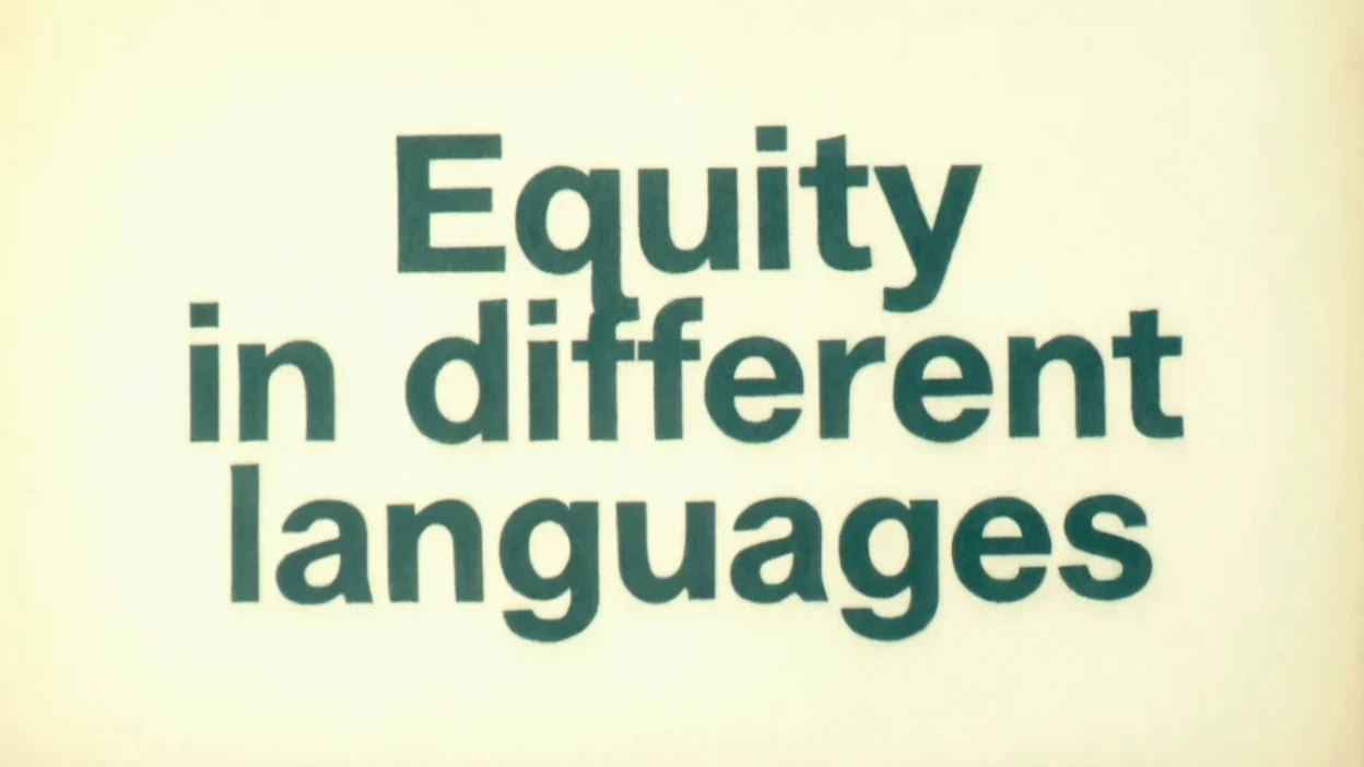 Equity in Different Languages