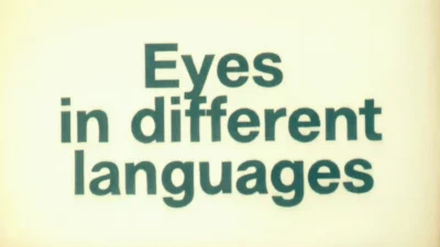 Eyes in Different Languages
