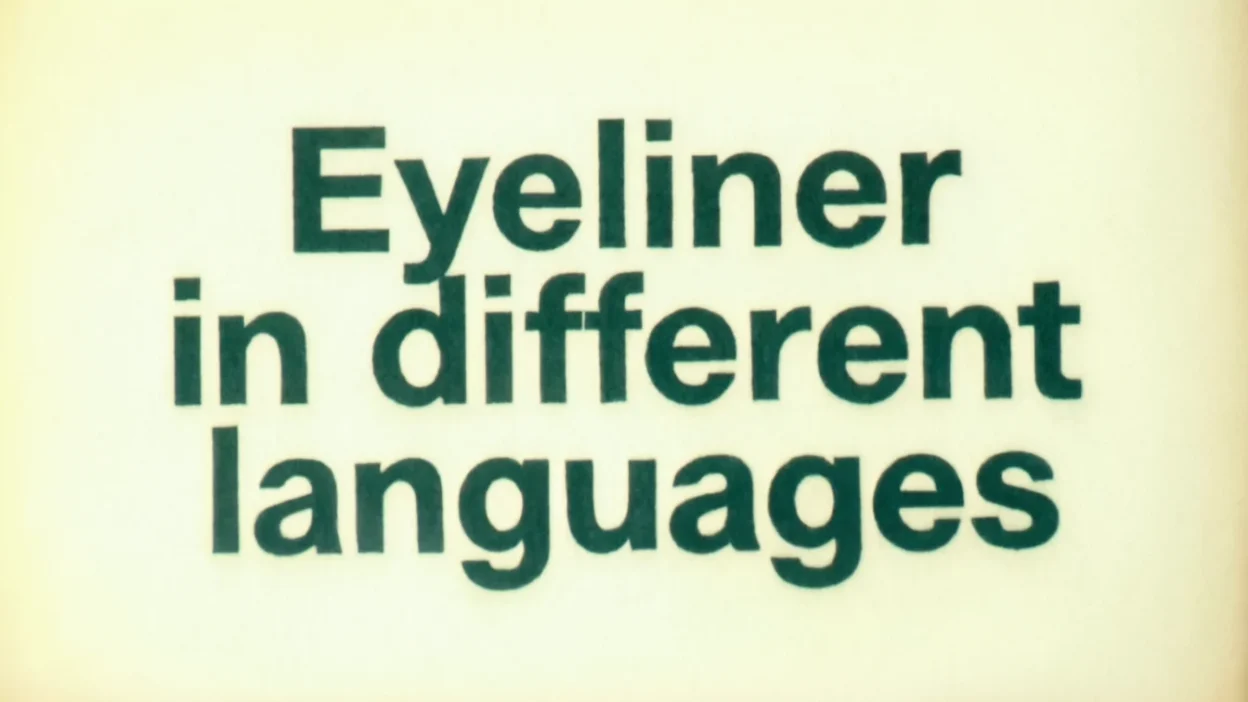 Eyeliner in Different Languages