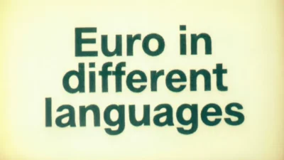 Euro in Different Languages