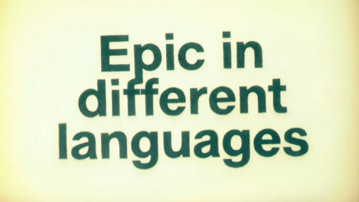 Epic in Different Languages