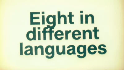 Eight in Different Languages