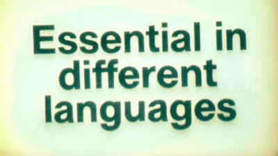 Essential in Different Languages