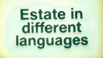 Estate in Different Languages