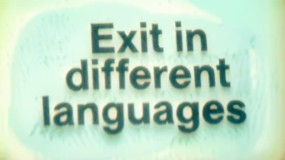 Exit in Different Languages