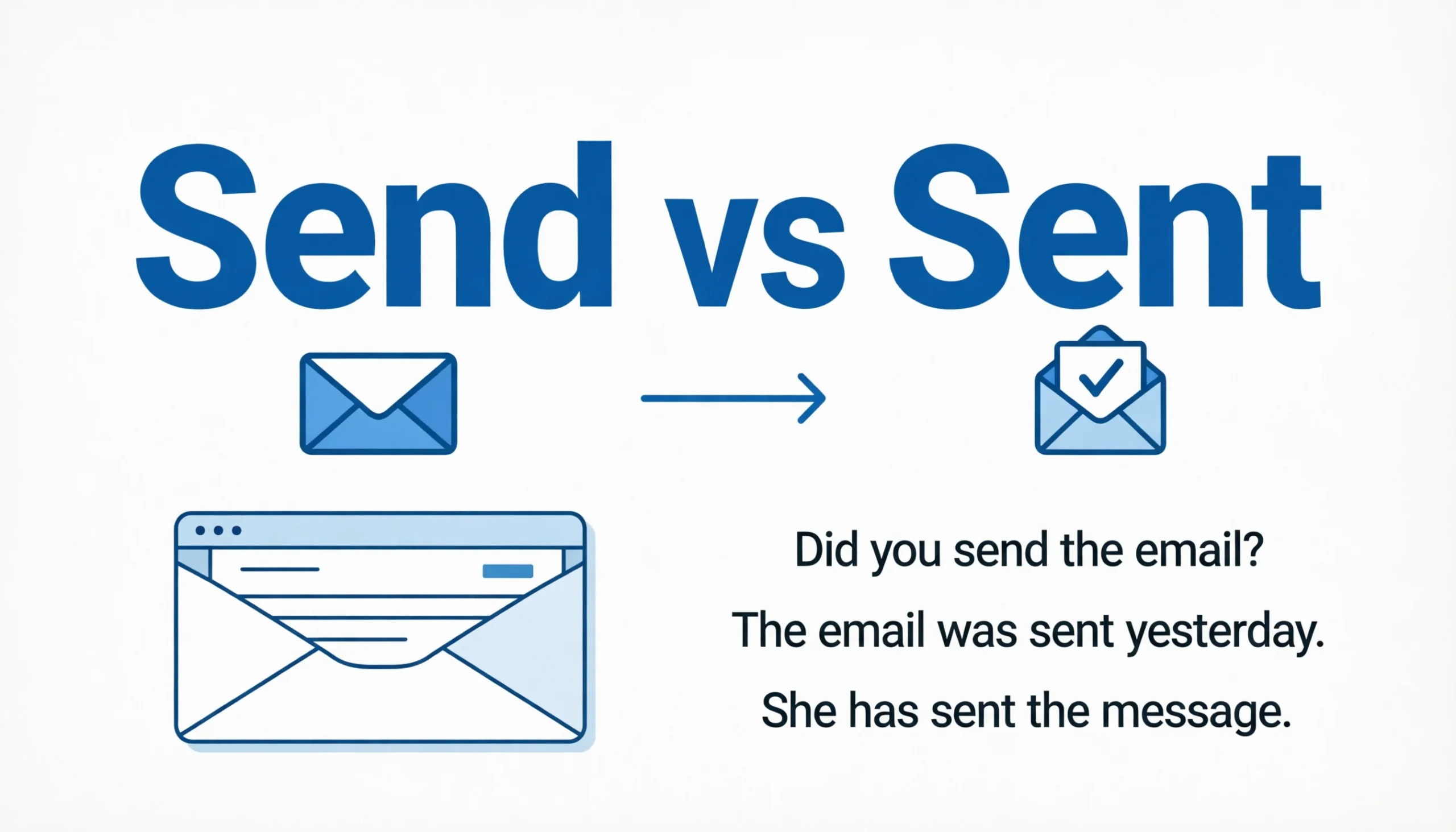 Send Present Simple Send or Sent: What’s the Difference and When Should You Use Each?