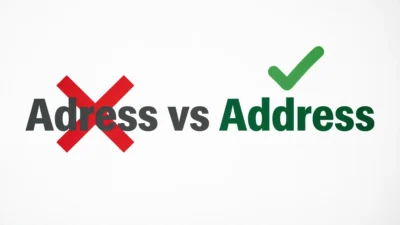 Adress or Address