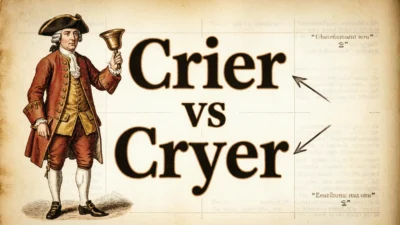 Crier or Cryer